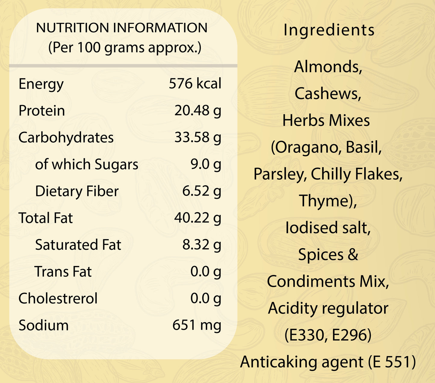Herbs Bonanza (No Onion - No Garlic)